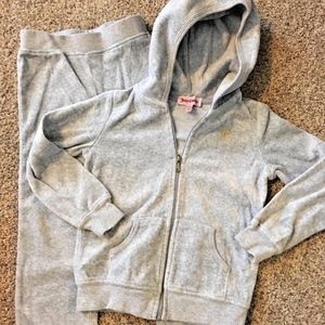Juicy Couture- Gray and Gold 2 piece- size 4